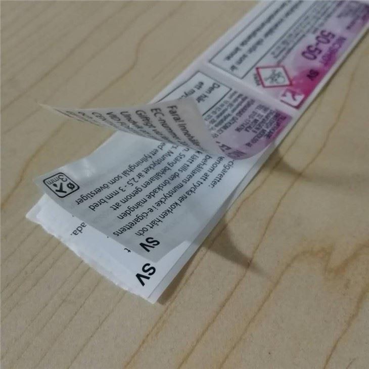 3 Layer Sticker Labels